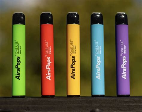 AIRSCREAM AirsPops (Disposable) - All flavours avalible – VAPEVAPE.CO.NZ