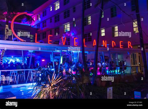 Clevelander, MIami South beach Stock Photo - Alamy