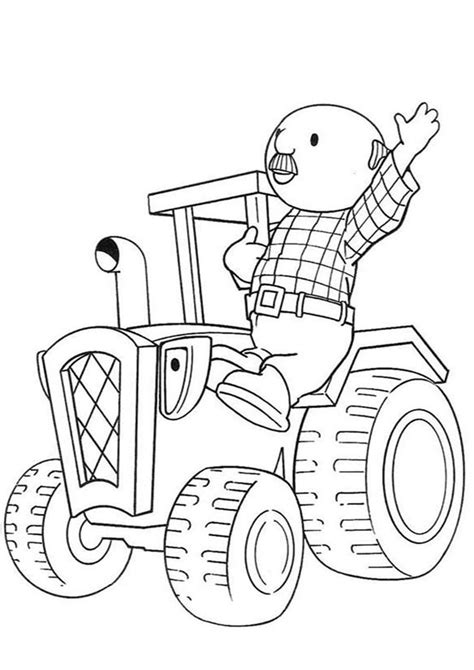 Free & Easy To Print Tractor Coloring Pages | Tractor coloring pages, Coloring book pages ...