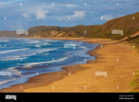 Beach at Brenton on Sea Stock Photo - Alamy