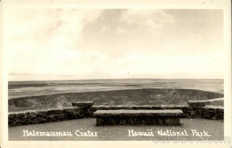 Halemaumau Crater Hawaii National Park