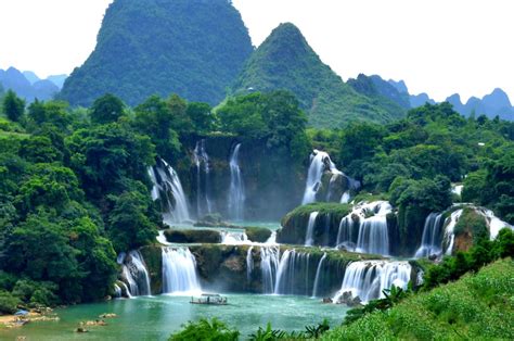 Ban Gioc-Deitan Falls, Vietnam HD Wallpaper | Wallsev.com - Download ...