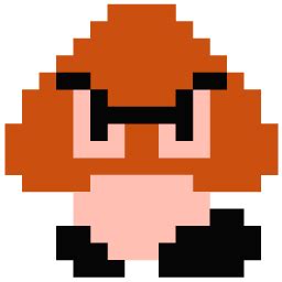 Log in | Tumblr | Pixel art, Mario bros, Goomba