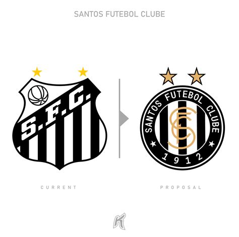 Santos FC Logo Redesign