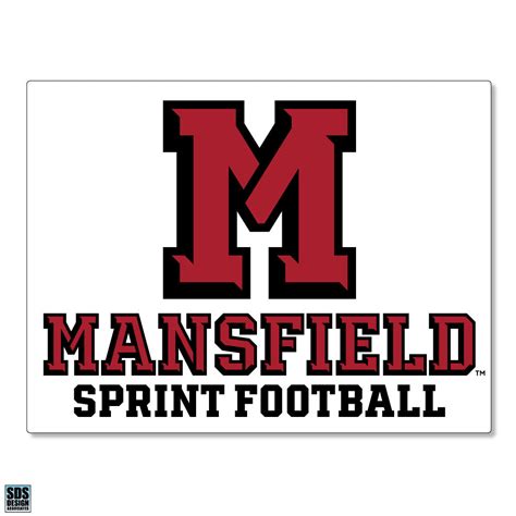 MANSFIELD SPRINT FOOTBALL DECAL – Mountie Spirit Store