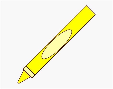 Yellow Crayon Clipart