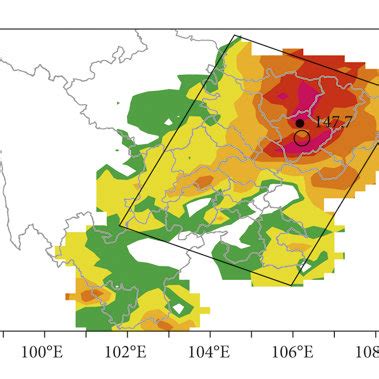 The location of Sichuan Basin (a) (the shaded area is terrain of ...