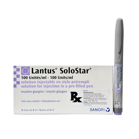 Lantus Solostar 100IU 3mL - St. Joseph Drug - Online Store