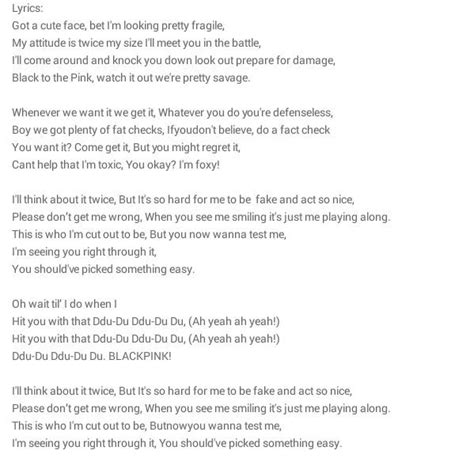 Don't Know What To Do Lyrics English Version - malayelly