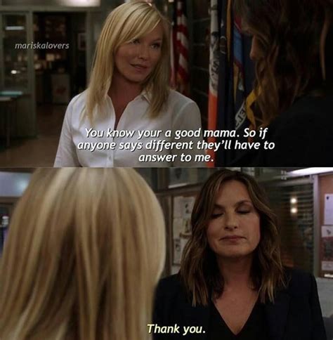 Olivia Benson, Tv Quotes, Qoutes, Criminal Shows, Amanda Rollins, Diane ...