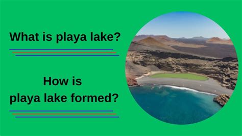 Playa Lake Formation