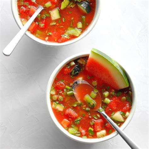 Watermelon Gazpacho Recipe | Taste of Home