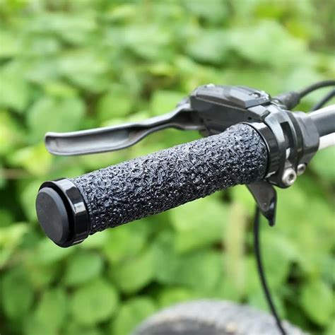 Anti Slip Handlebar MTB Mountain Bike Bicycle Cycling Handle Bar Grips Sleeve Outdoor Riding ...