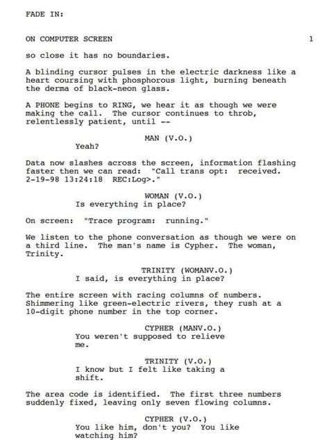 The Computer Screen in a Screenplay - Screen Play Submit