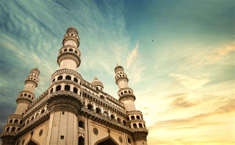 India news: Minaret of India's Charminar monument in Hyderabad damaged ...