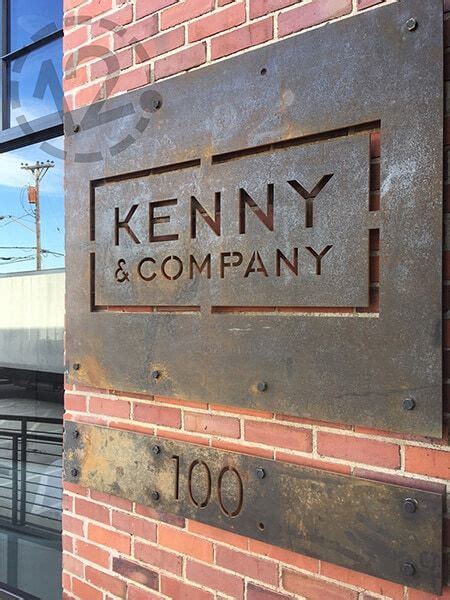 Industrial Custom Signs Add Character to Historic Nashville Warehouse ...