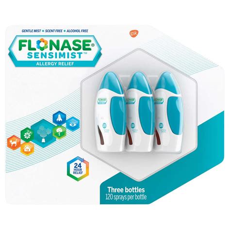 Flonase Sensimist Allergy Relief, 3 Bottles - Walmart.com - Walmart.com