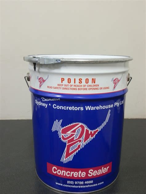 Concrete Sealer Types - Hi Gloss - Sydney Decorative Concretors Warehouse