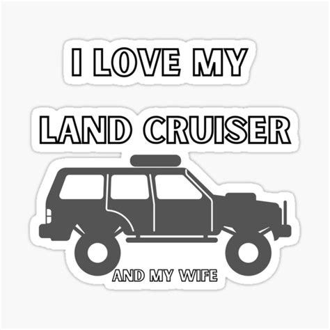 "I Love My Land Cruiser and my wife, Vintage Fj Toyota, land cruiser ...