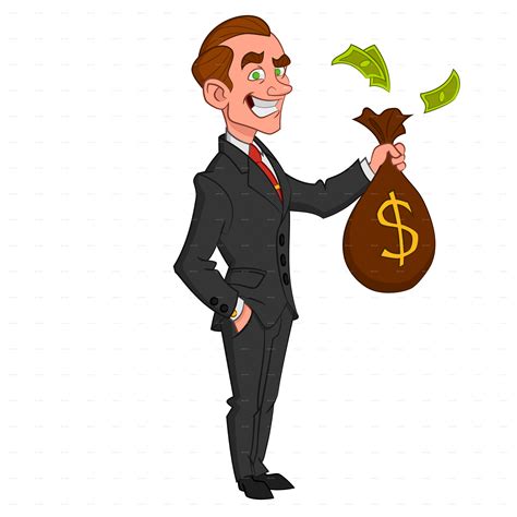 Business Man Technology Vector Png Images Cartoon Business Man | Sexiz Pix