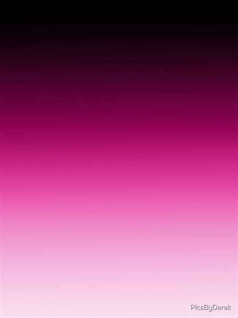 "Black to Pink Gradient - Ombre" Poster for Sale by PicsByDerek | Redbubble