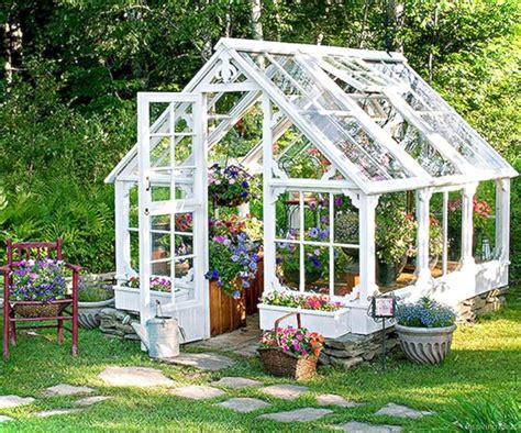 47 Awesome Garden Shed Design Ideas - ROUNDECOR | Backyard greenhouse, Diy greenhouse ...