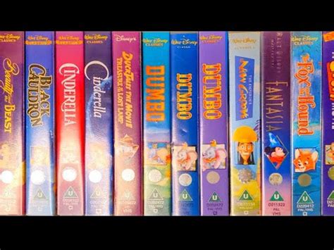 VHS Tape Count Complete Disney VHS Collection 📼📺🎥🎬 - YouTube