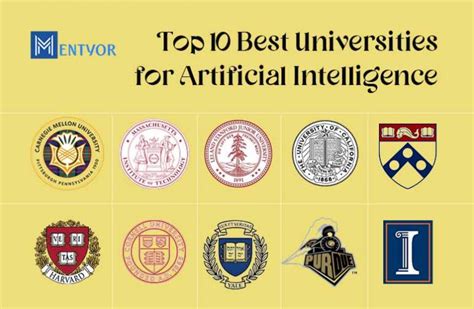 Top 10 Best Universities For Artificial Intelligence In USA - Mentyor ...