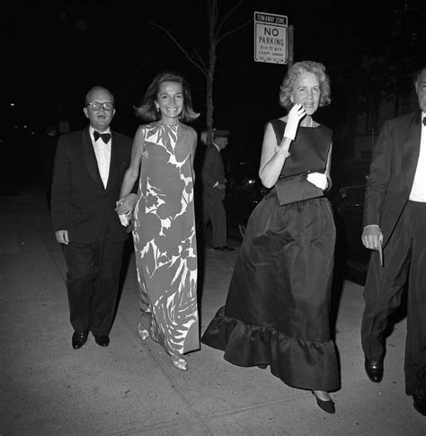 (From left) Truman Capote, Lee Radziwell and Rachel Lambert Lloyd ...