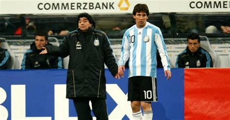 Throwback: Diego Maradona & Lionel Messi team up to play football ...