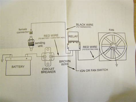 Radiator Fan Switch Wiring Diagram