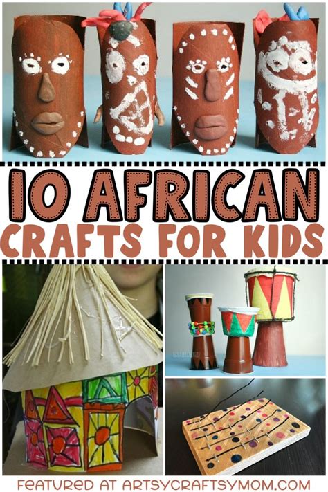 10 Traditional African Crafts for Kids to Make | African crafts ...