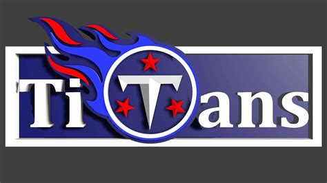 TItans NFL Logo Banner - 3D Print Model by RogerDS