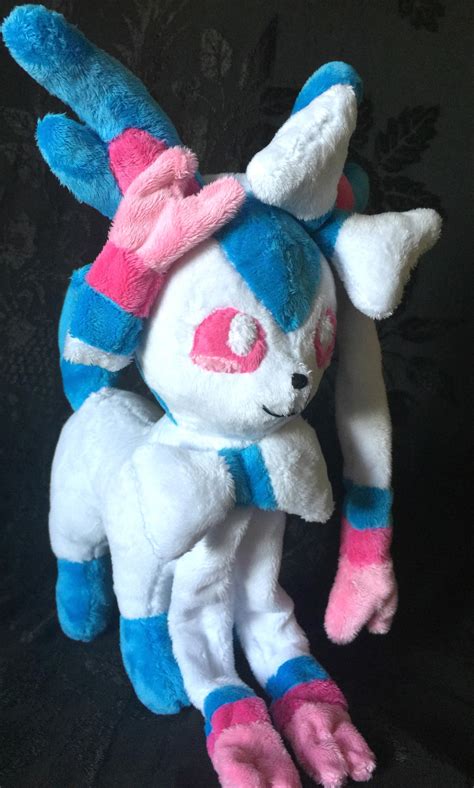 Shiny Sylveon Plush by LovingMissMuse on DeviantArt