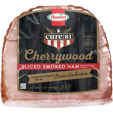 Cherrywood Smoked Sliced Boneless Ham - HORMEL® CURE 81® Ham