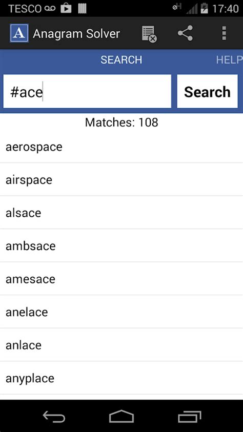 Anagram Solver - Android Apps on Google Play