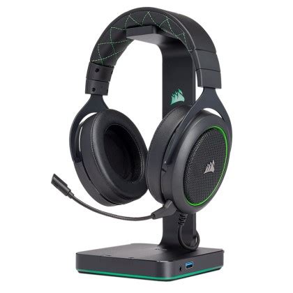 Corsair HS50 Stereo Gaming Headset - Blue/Green/Carbon