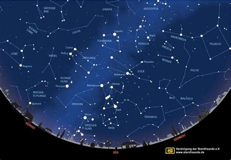 Der Sternenhimmel im Februar 2018 – Verein Sternenpark Rhön e.V.