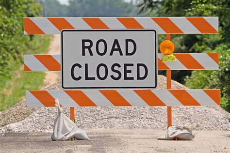 Road Closures Near Me Sunday at Timothy Herring blog