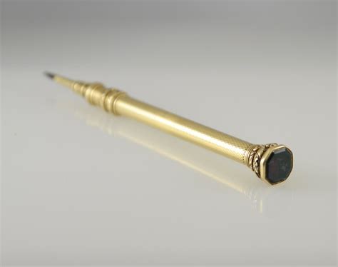 1800's Antique 14K Gold Mechanical Pencil