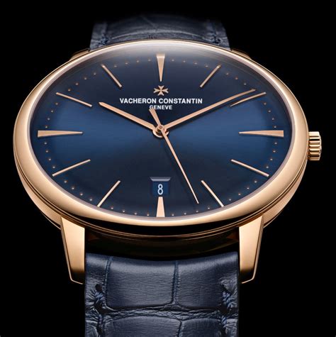 Vacheron Constantin Patrimony Blue Dial Watches | aBlogtoWatch