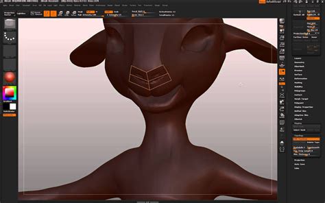 Retopology & Detail Projection with a ZSphere | Zbrush tutorial ...