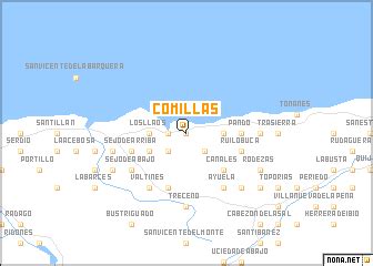 Comillas (Spain) map - nona.net