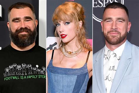 Travis Kelce's brother on NFL star's Taylor Swift dating rumors: 'I ...