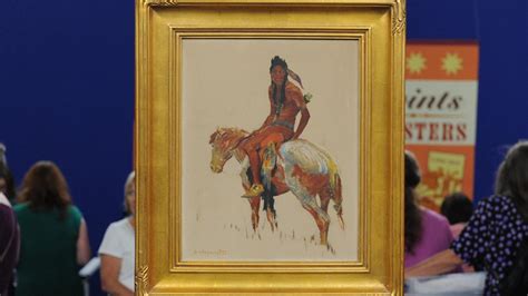 Antiques Roadshow - Appraisal: Mid-20th Century Olaf Wieghorst Painting ...