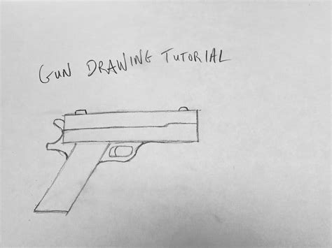 12+ Gun Easy Drawing - MariclareEmie