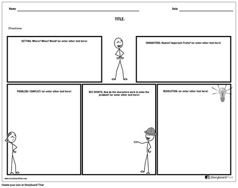 Free & Printable Story Map Templates at StoryboardThat