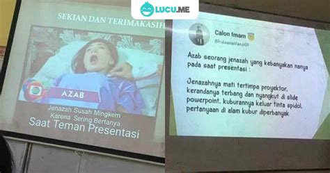 9 Penutup Presentasi Lucu Ala Mahasiswa Penyuka Sinetron Azab Indosiar