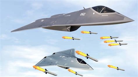 NGAD X 44 Manta 6th generation fighter jet The Inspiration For China’s New Stealth Fighter - YouTube