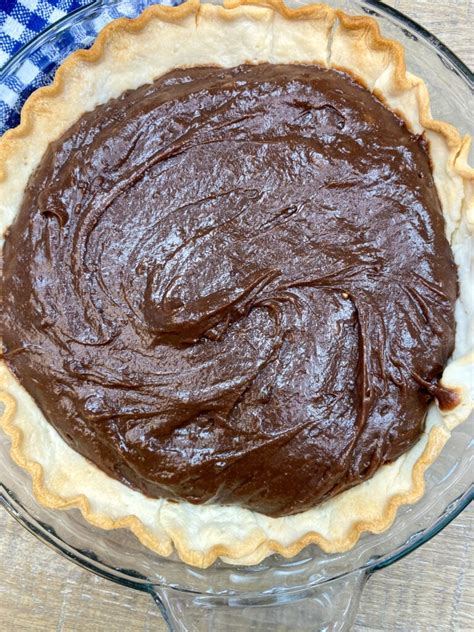 Homemade Old Fashioned Chocolate Pie Recipe - Back To My Southern Roots